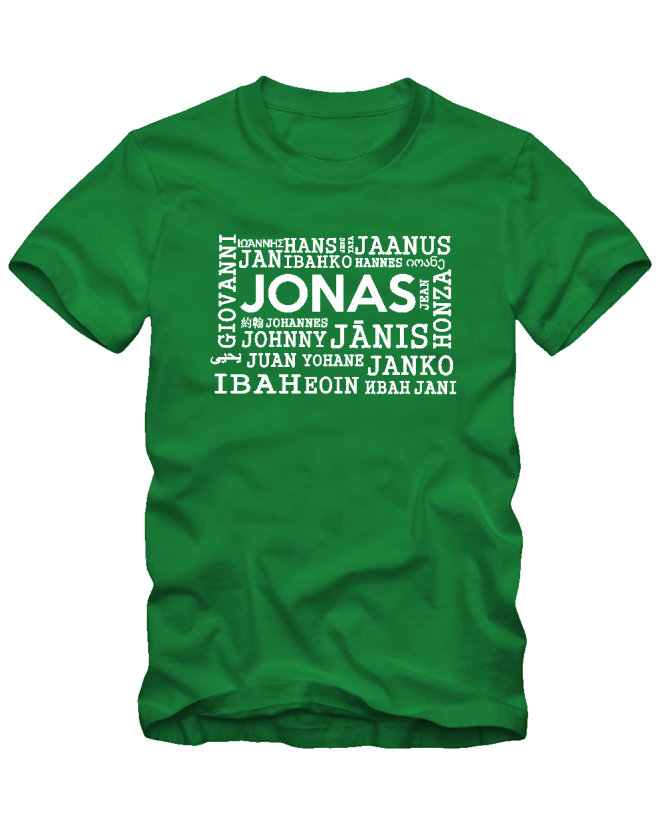 Jonas įvairiom kalbom Jonas įvairiom kalbom